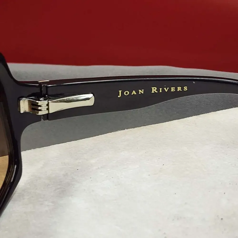 Joan Rivers Jeweled Sunglasses w Rhinestone Embellished Frames & Gradient Lenses